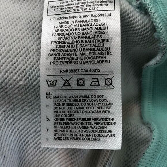 ADIDAS ORIGINALS HOODED SWEATSHIRT ZOO PRINT - Picture 6 of 7